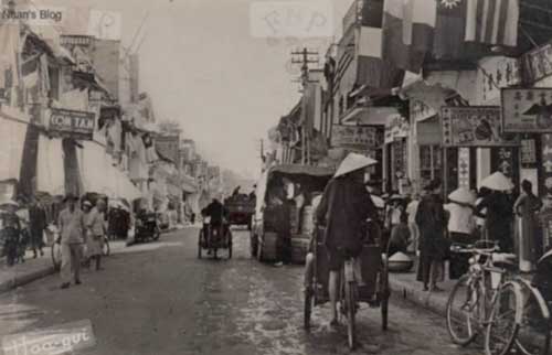 Phố hàng buồm xưa
