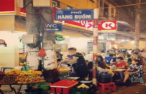Phố hàng buồm hà nội 