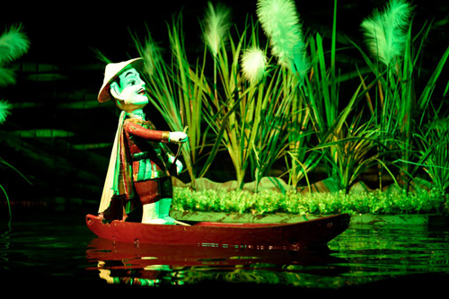 show rối nước nhà hát thăng long