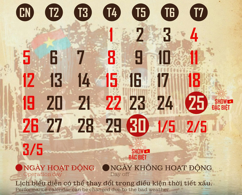 lịch diễn tinh hoa bắc bộ tháng 4/2026 lịch diễn tinh hoa bắc bộ tháng 4/2026